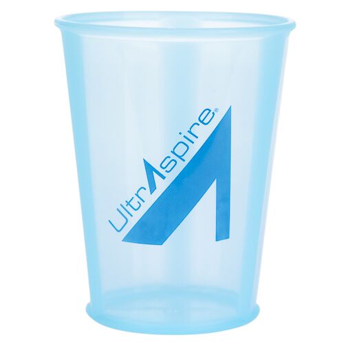 C2 cup is reusable and collapsible. Stow it between aid stations and use only 1 cup.